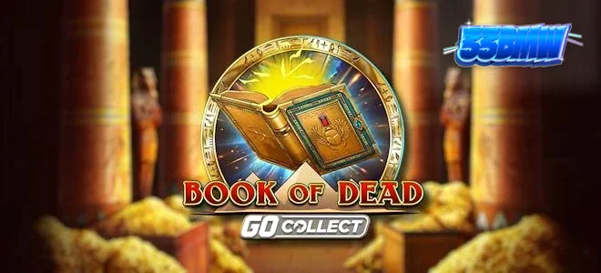 Book of Dead GO Collect স্লটের প্রাচীন মন্দিরের থিমযুক্ত গ্রাফিক্স